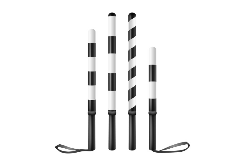 police-baton-vector-regulation-equipment-traffic-police-stick-illustration-isolated-on-white