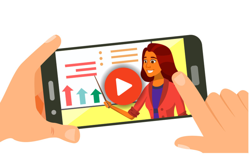 video-tutorial-vector-streaming-video-online-education-study-and-learning-background-business-concept-screen-with-player-flat-isolated-illustration