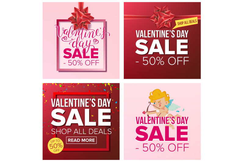 valentine-s-day-sale-banner-set-vector-cartoon-business-brochure-illustration-february-14-mega-sale-design-concept-template-for-valentine-sale-brochure-love-poster-discount-offer-advertising