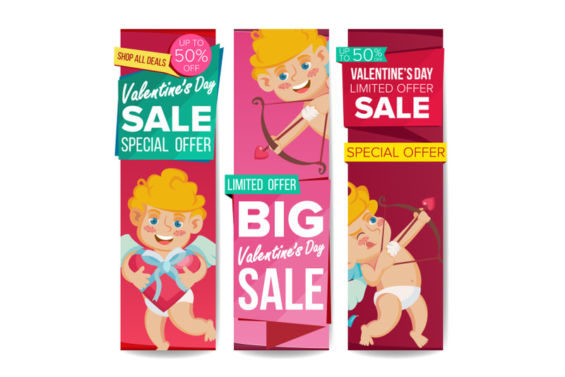 valentine-s-day-sale-banner-vector-february-14-cupid-december-sale-banner-website-stickers-valentine-web-design-up-to-50-percent-off-promotion-love-vertical-banners-isolated-illustration