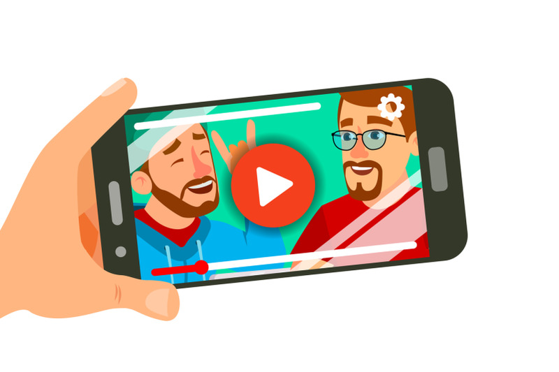 watching-video-on-smartphone-vector-hand-holding-smartphone-movie-app-concept-isolated-flat-illustration