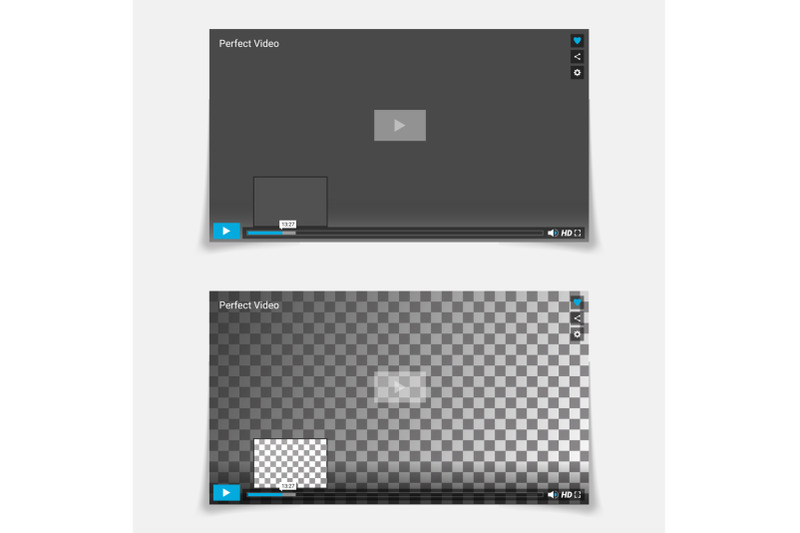 video-player-interface-template-vector-trendy-minimal-flash-interface-in-social-style-modern-illustration-for-web-site-and-app