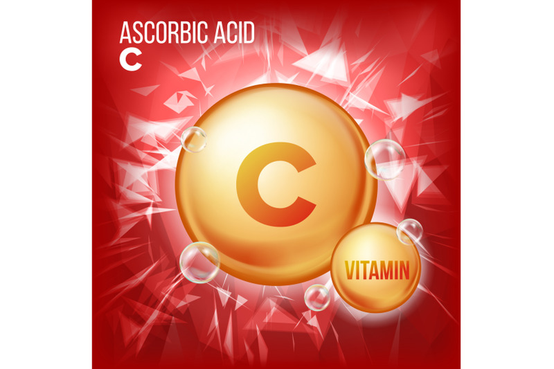 vitamin-c-ascorbic-acid-vector-organic-vitamin-gold-pill-icon-medicine-capsule-golden-substance-for-beauty-cosmetic-heath-promo-ads-design-vitamin-complex-with-chemical-formula-illustration