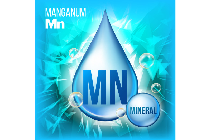 mn-manganum-vector-mineral-blue-drop-icon-vitamin-liquid-droplet-icon-substance-for-beauty-cosmetic-heath-promo-ads-design-3d-mineral-complex-with-chemical-formula-illustration