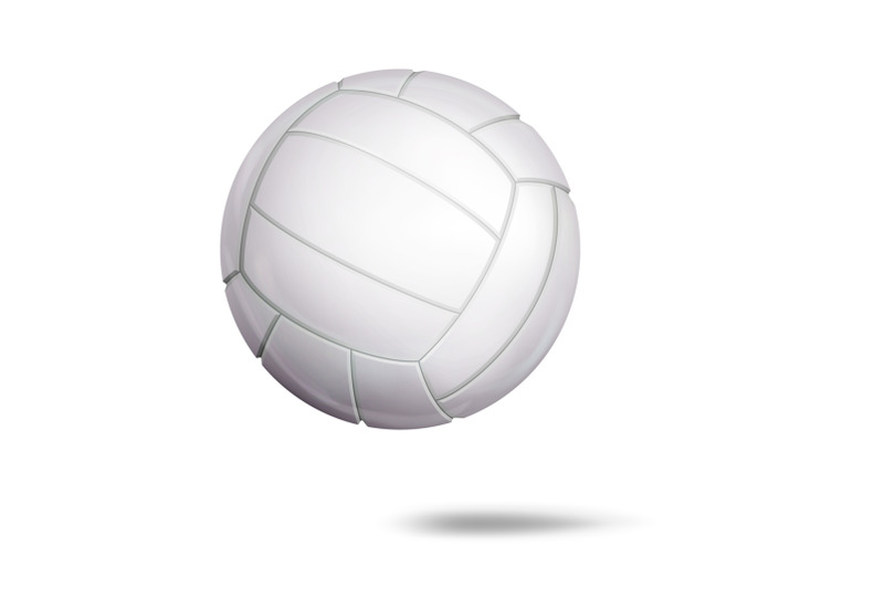 3d-volleyball-ball-vector-classic-white-ball-illustration