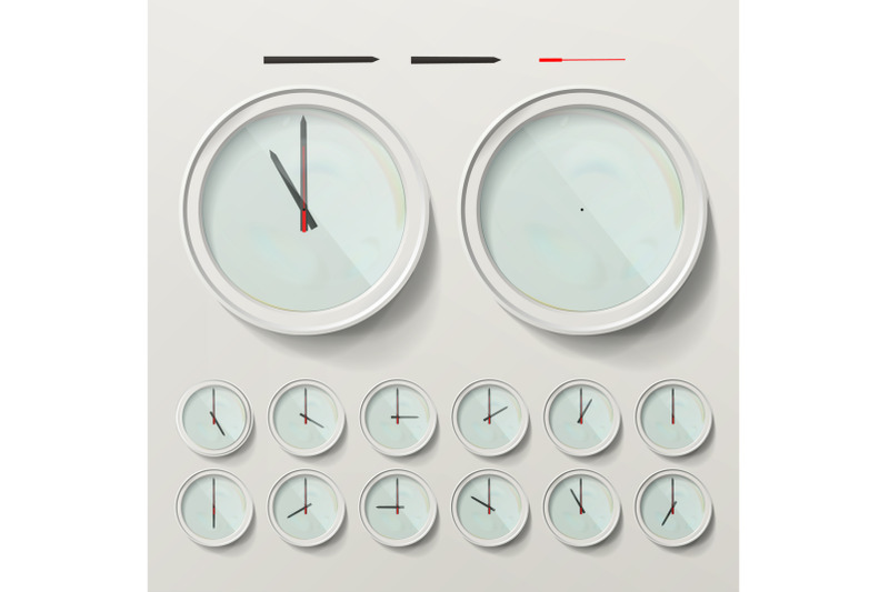 realistic-wall-clocks-set-vector-illustration-wall-analog-clock-realistic-second-minute-hour