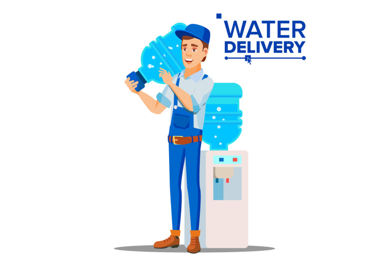 water-delivery-service-man-vector-delivering-clear-health-water-bottle-in-home-office-isolated-flat-cartoon-illustration