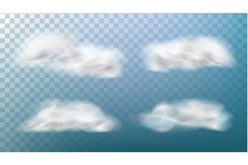 realistic-clouds-vector-isolated-on-transparent-background-illustration