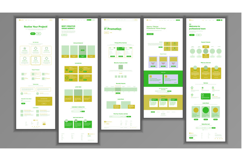 web-page-design-vector-website-business-screen-internet-traffic-landing-template-business-success-money-planning-corporate-dividend-illustration