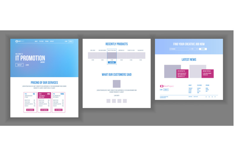 website-template-vector-page-business-project-shopping-online-landing-web-page-manager-meeting-corporate-concept-technical-online-support-design-evolution-system-illustration