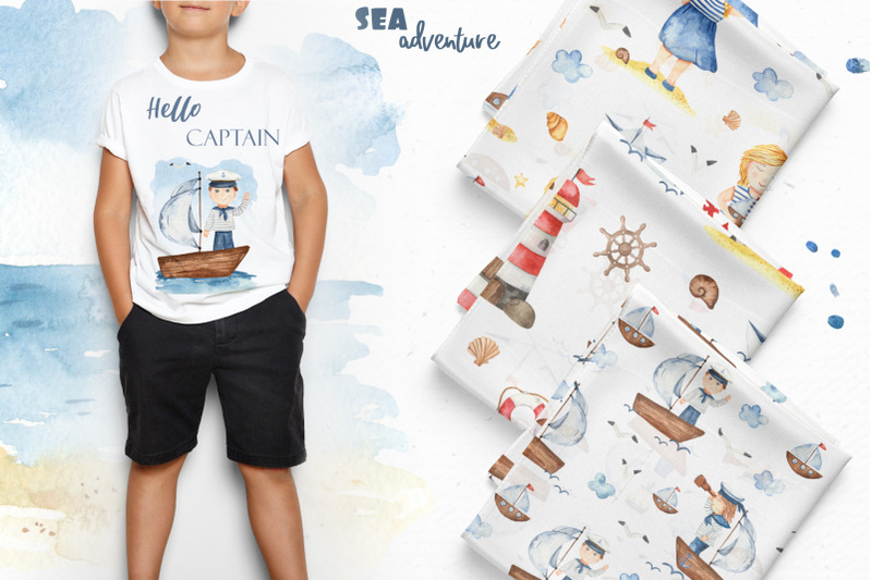 watercolor-sea-adventure-clipart-cards-seamless-patterns