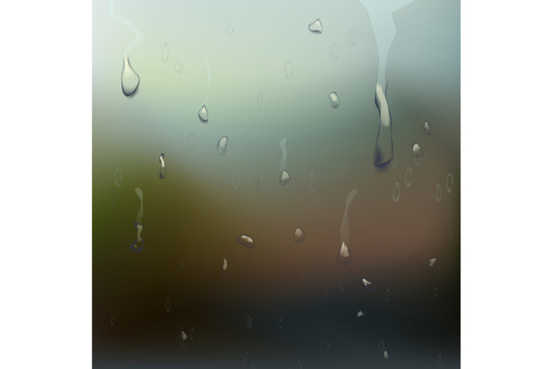 wet-glass-vector-water-drops-clear-vapor-water-bubbles-realistic-illustration