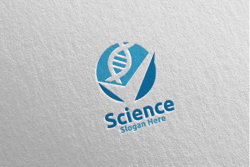 check-dna-science-and-research-lab-logo-design-51