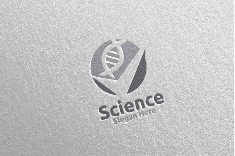 check-dna-science-and-research-lab-logo-design-51