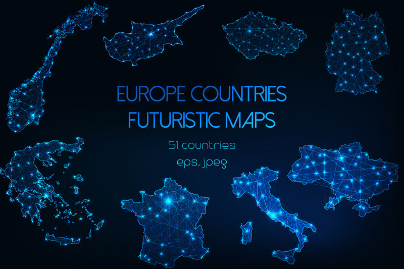 europe-countries-futuristic-maps