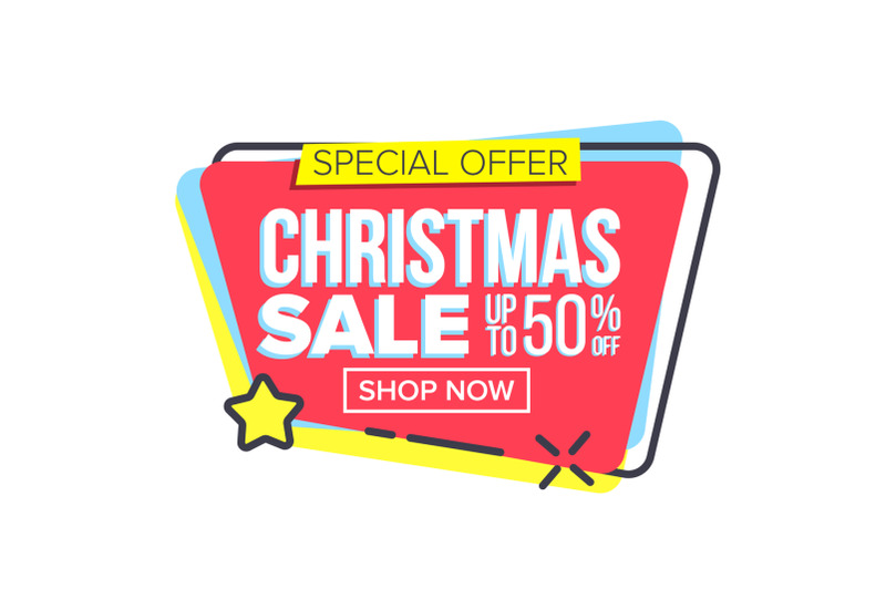 christmas-big-sale-sticker-vector-template-brochure-special-offer-templates-promotion-tag-best-offer-advertising-isolated-illustration