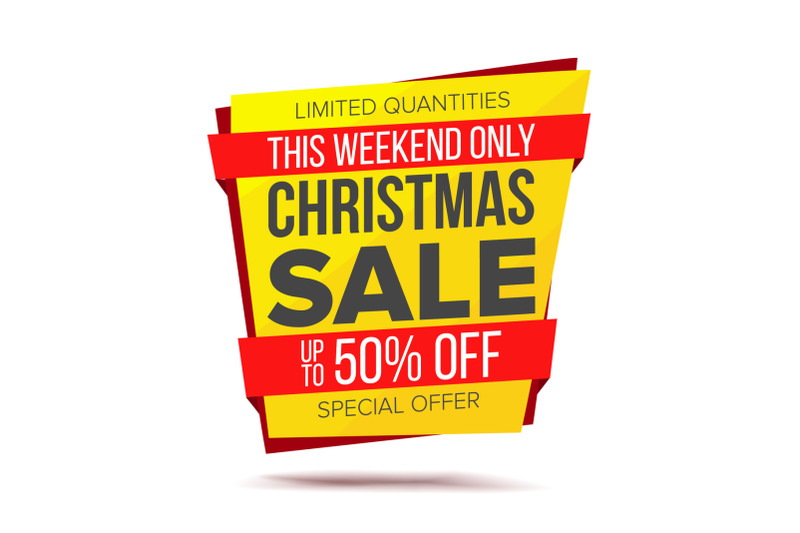 christmas-sale-banner-vector-discount-up-to-50-off-isolated-on-white-illustration