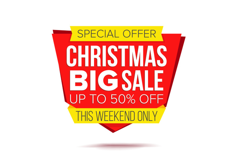 christmas-discount-special-offer-sale-banner-vector-isolated-illustration