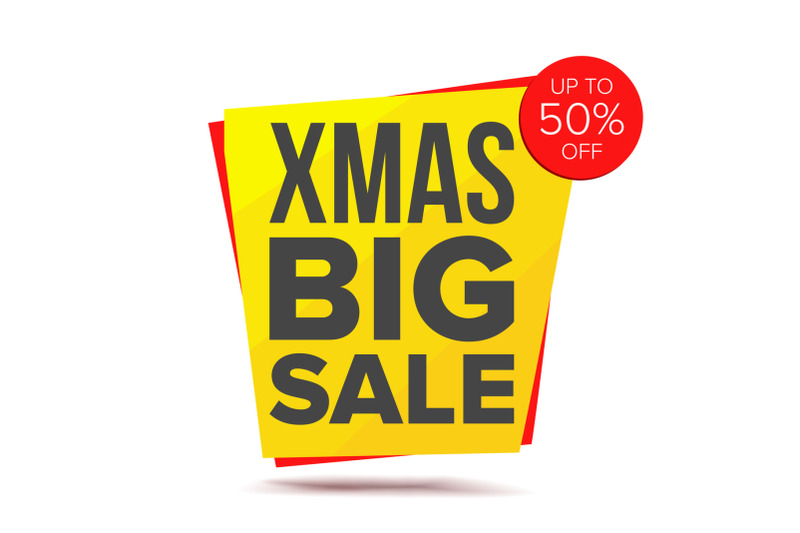 big-xmas-discount-sale-banner-vector-big-super-sale-isolated-on-white-illustration