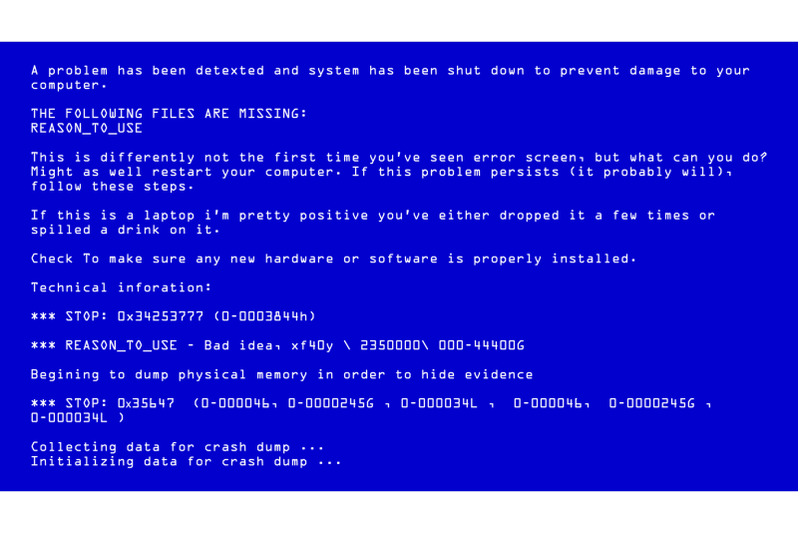 blue-screen-of-death-vector-bsod-fatal-death-computer-error-system-crash-report-illustration