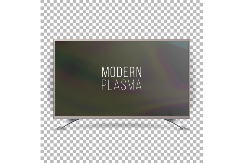 screen-lcd-plasma-vector-realistic-flat-smart-tv-curved-television-modern-blank-on-checkered-background