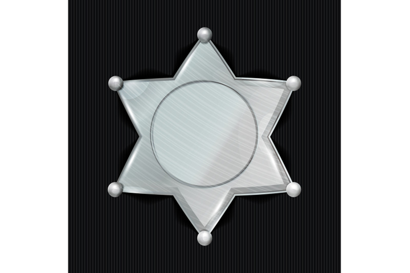 sheriff-badge-star-vector-classic-symbol-municipal-city-law-enforcement-department