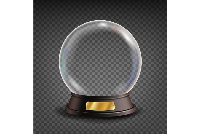 empty-snow-globe-vector-shadows-reflection-and-lights-glass-sphere-on-a-stand-isolated-on-transparent-background-illustration