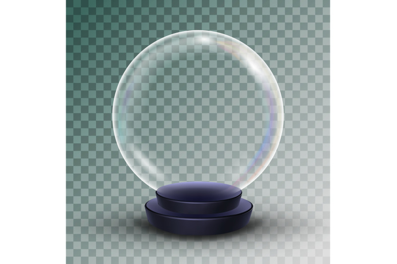 empty-snow-globe-vector-shadows-reflection-and-lights-glass-sphere-on-a-stand-isolated-on-transparent-background-illustration