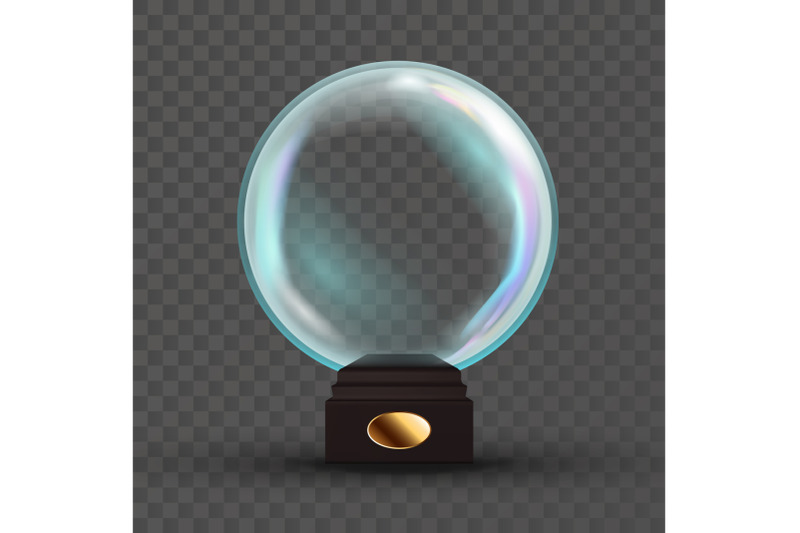 empty-snow-globe-vector-shadows-reflection-and-lights-glass-sphere-on-a-stand-isolated-on-transparent-background-illustration