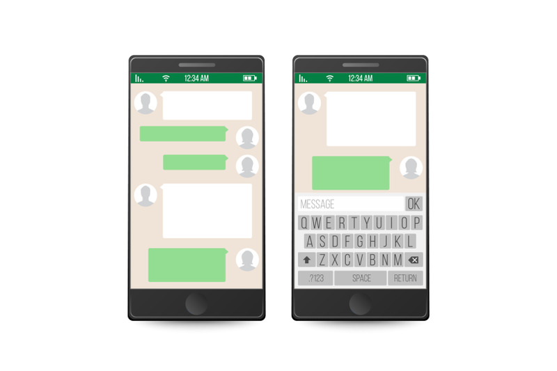 smartphone-social-network-concept-vector-messenger-window-design-mobile-app-for-talking-isolated-vector-illustration