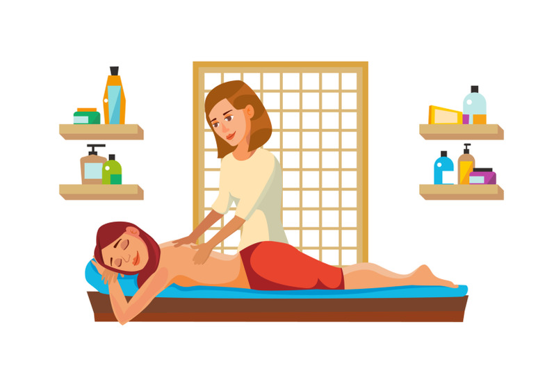 spa-massage-wellness-salon-vector-anti-aging-spa-massage-flat-cartoon-illustration