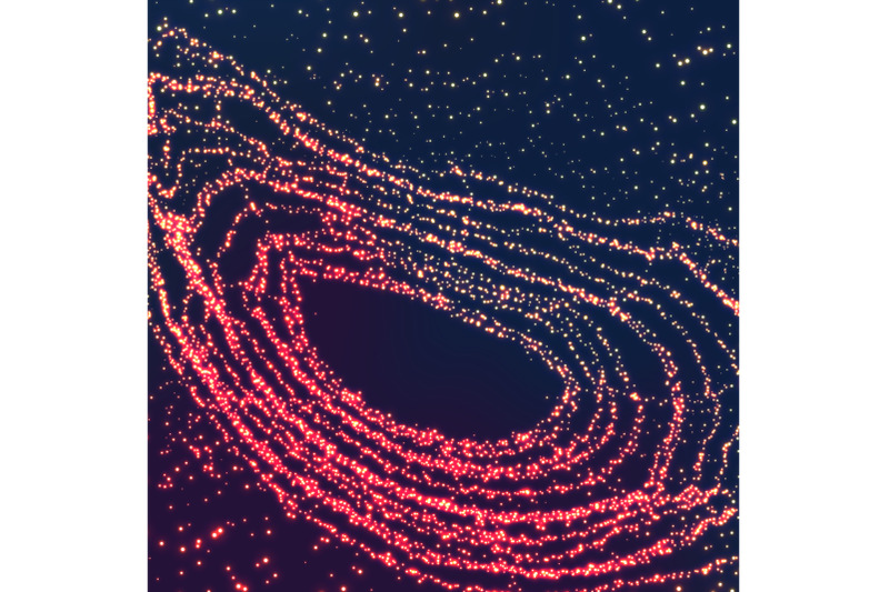 space-vortex-vector-background-black-hole-from-flying-glowing-particles-composed-of-particles-swirling-abstract-graphics-3d-vector-illustration