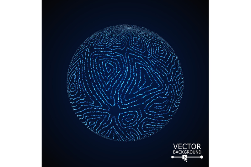 sphere-background-with-swirled-stripes-vector-glowing-composition