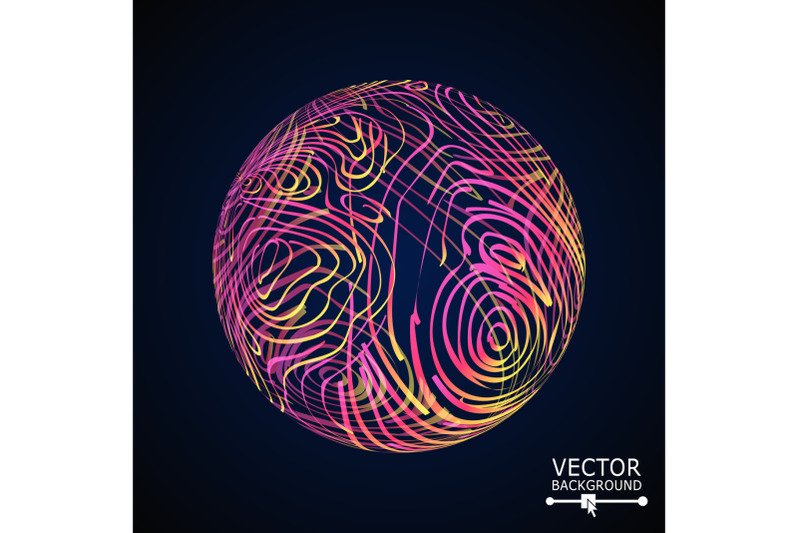 sphere-background-with-swirled-stripes-vector-glowing-composition