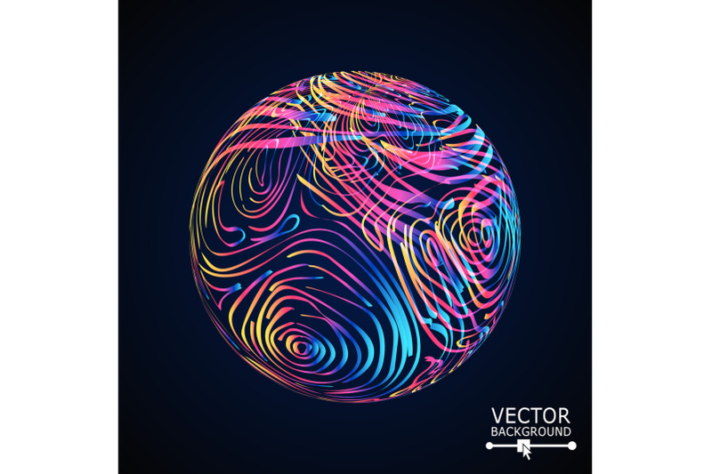 sphere-background-with-swirled-stripes-vector-glowing-composition