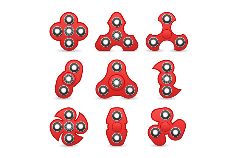 hand-spinner-toy-fidget-toy-for-increased-focus-stress-relief-flat-vector-icons