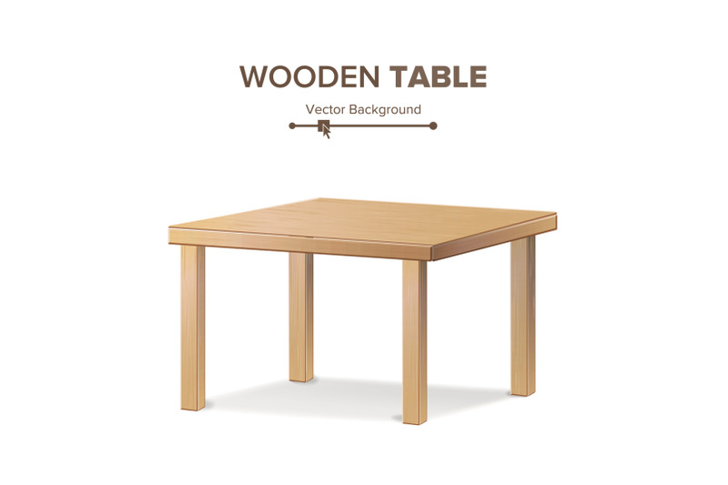 wooden-empty-square-table-isolated-furniture-platform-realistic-vector-illustration