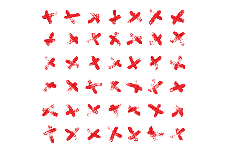 x-red-marks-set-vector-x-cross-sign-crossed-vector-brush-strokes-isolated-illustration