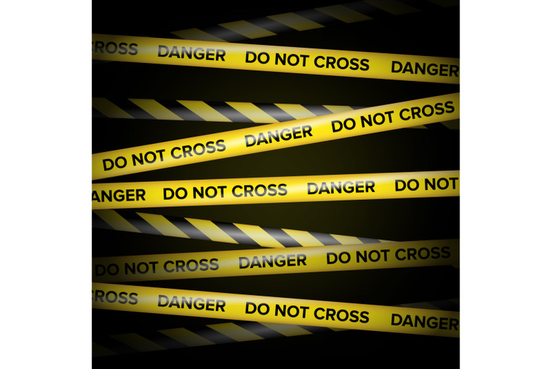 black-and-yellow-lines-do-not-cross-danger-do-not-enter-caution-black-background-vector-illustration