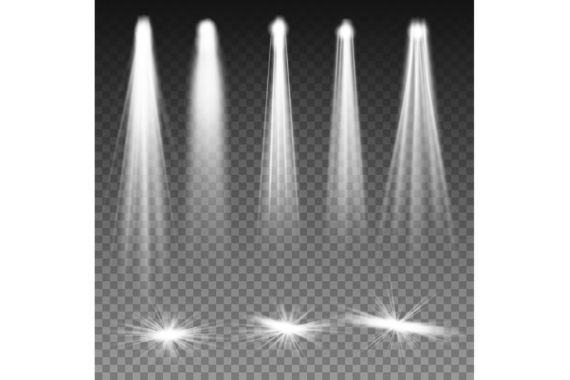 white-beam-lights-spotlights-vector-scene-illumination-transparent-effects-on-a-plaid-dark-background-bright-lighting