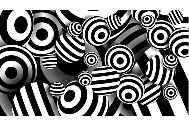 balls-black-lines-vector-striped-optical-illusion-white-and-black-lines-abstract-illustration