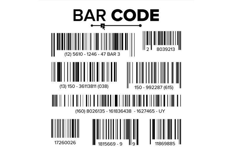 bar-code-set-vector-modern-simple-flat-barcode-marketing-fashionable-scan-sign-isolated-illustration