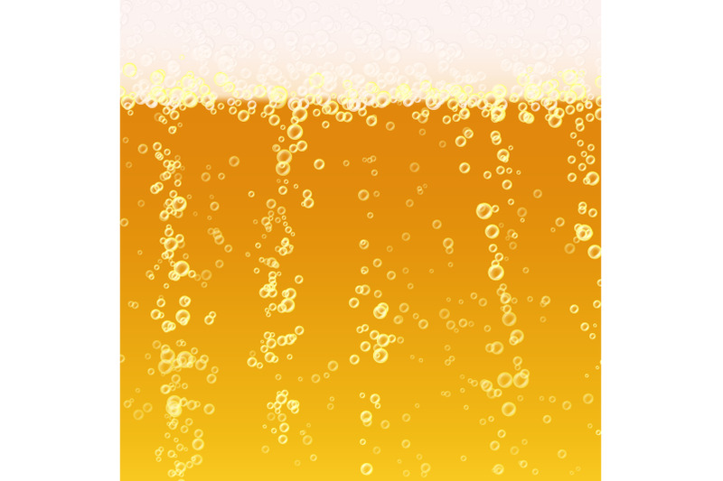 beer-foam-background-realistic-beer-texture-light-bright-bubble-and-liquid-vector-illustration