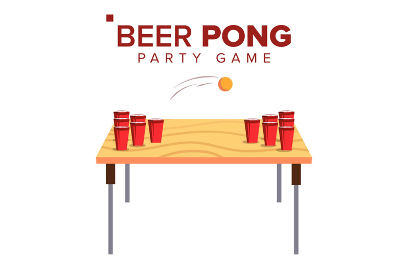 beer-pong-game-vector-alcohol-party-game-red-cups-on-table-and-ball-isolated-flat-illustration