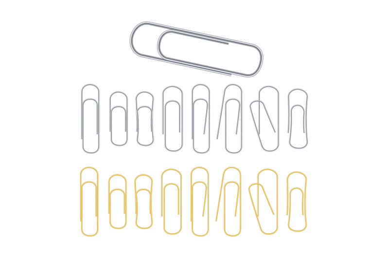 small-binder-clips-vector-isolated-on-white-realistic-paper-clip-set