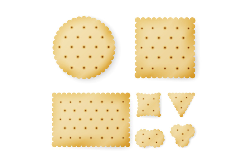cracker-in-different-shapes-yellow-cookie-vector