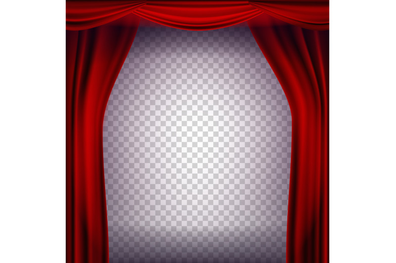 red-theater-curtain-vector-transparent-background-poster-for-concert-party-theater-dance-template-realistic-illustration