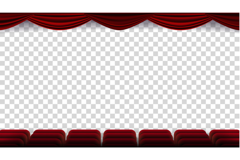 cinema-chairs-vector-film-movie-theater-auditorium-with-red-seat-row-of-chairs-blank-screen-isolated-on-transparent-background-illustration