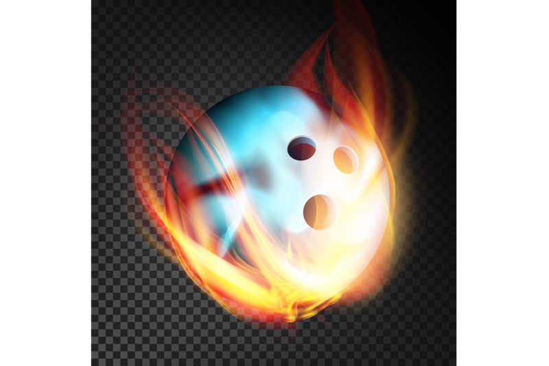 bowling-ball-vector-realistic-bowling-ball-in-burning-style-isolated-on-transparent-background