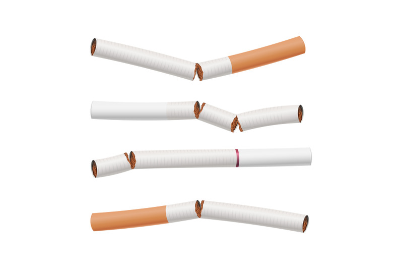 broken-cigarettes-set-vector-smoking-kills-quit-smoking-concept-world-no-tobacco-day-realistic-close-up-illustration-isolated